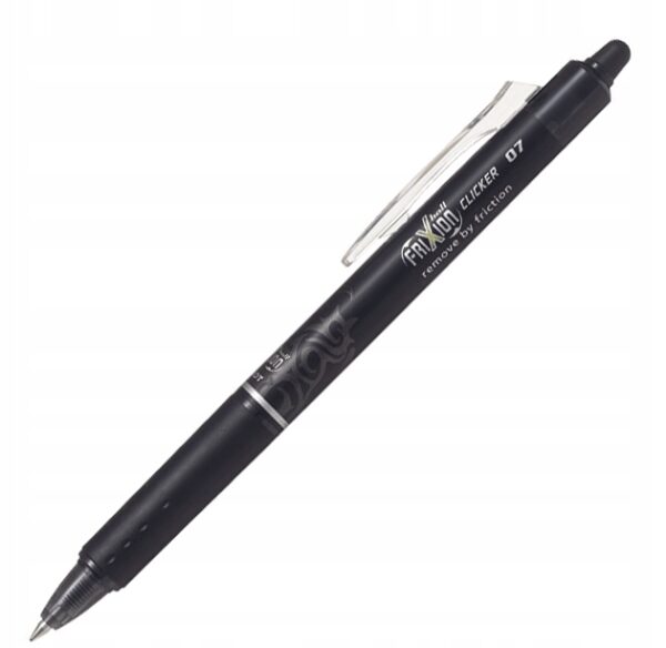 Długopis wymazywalny FRIXION 0,7 CZARNY CLICKER